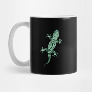 Ornate lizard. Mug